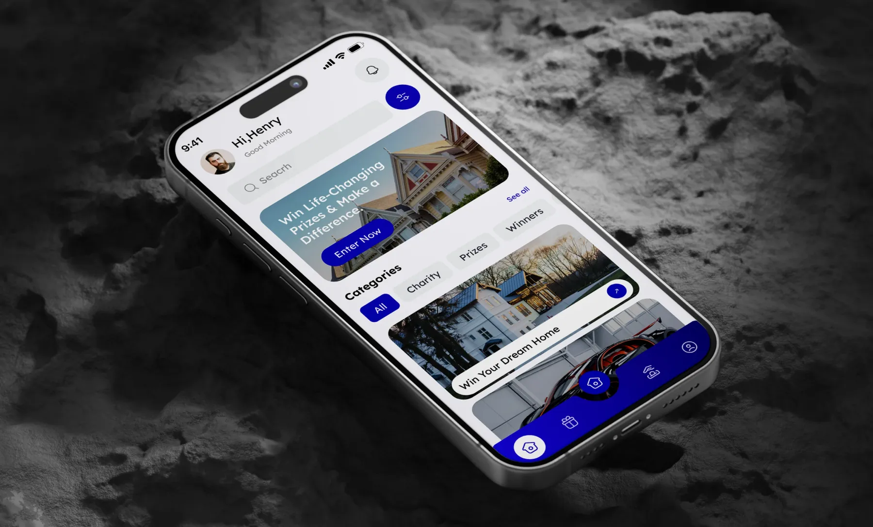 Corx mobile app design by 360Kreations