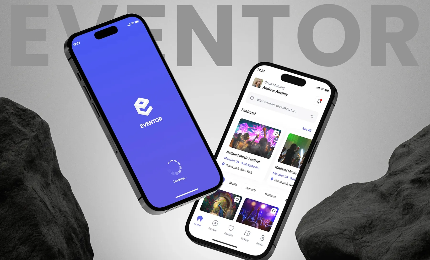panto mobile app design by 360Kreations
