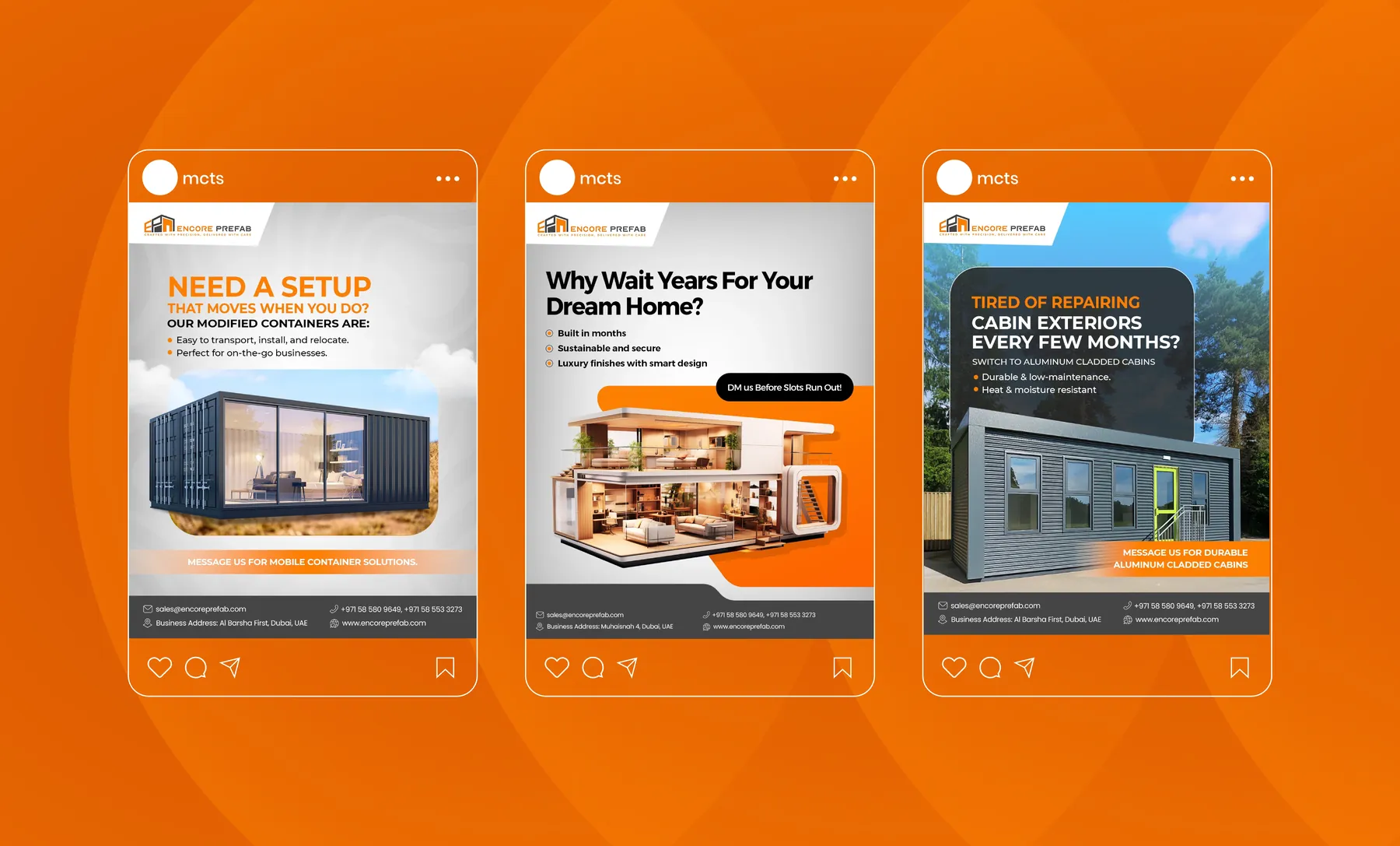 Aqb Real Estate social media design by 360Kreations