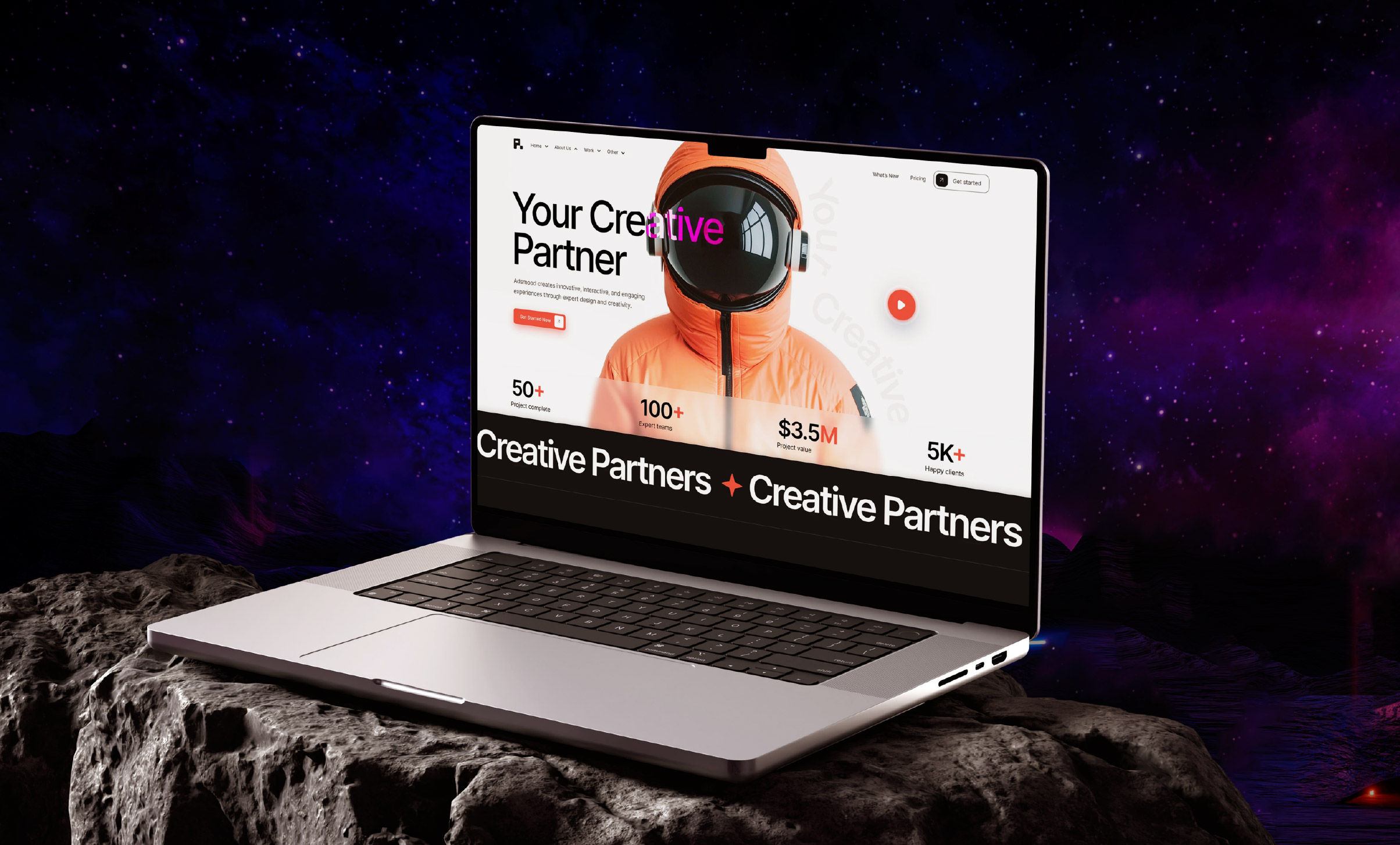 Hear AI website design by 360Kreations